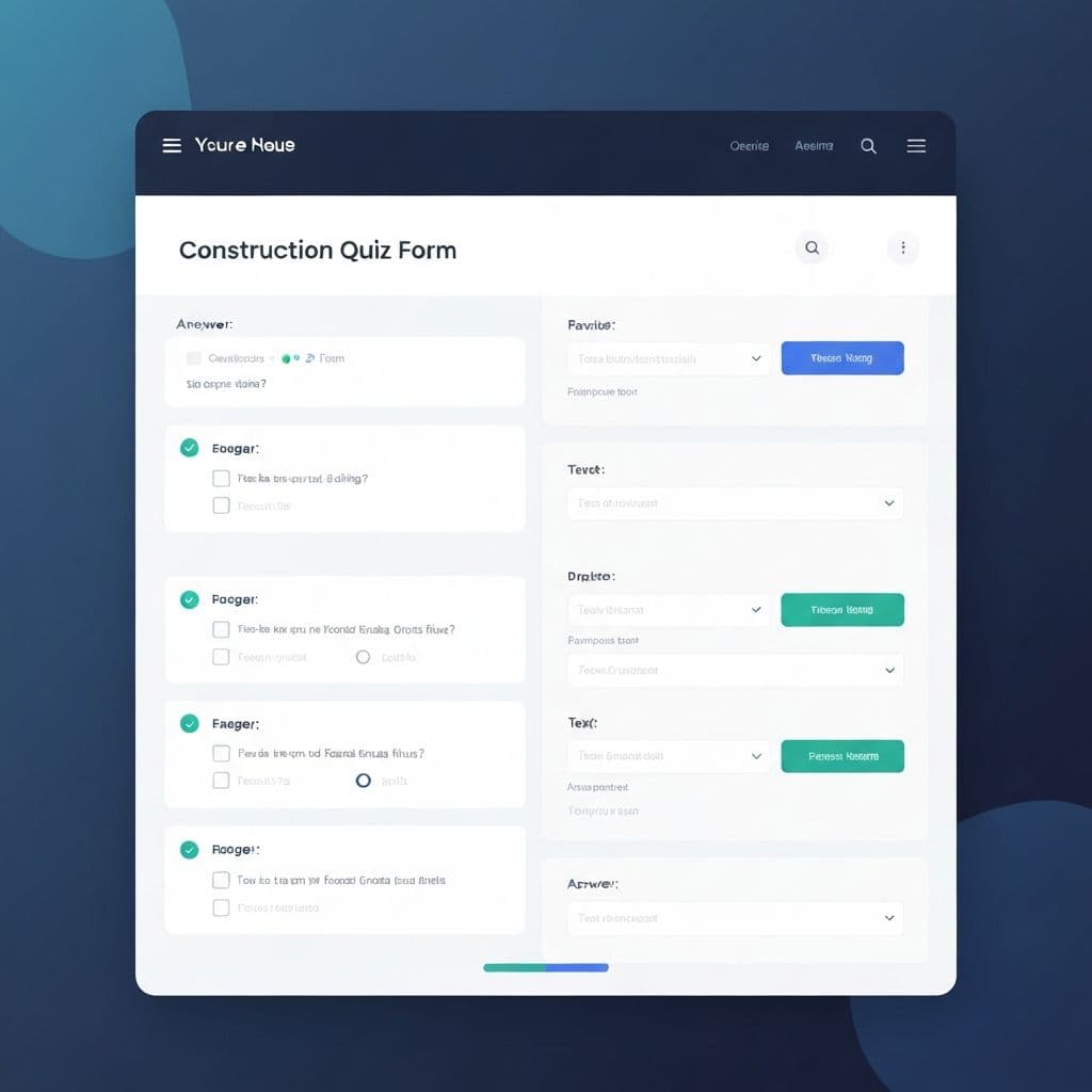 Formulaire de qualification interactif